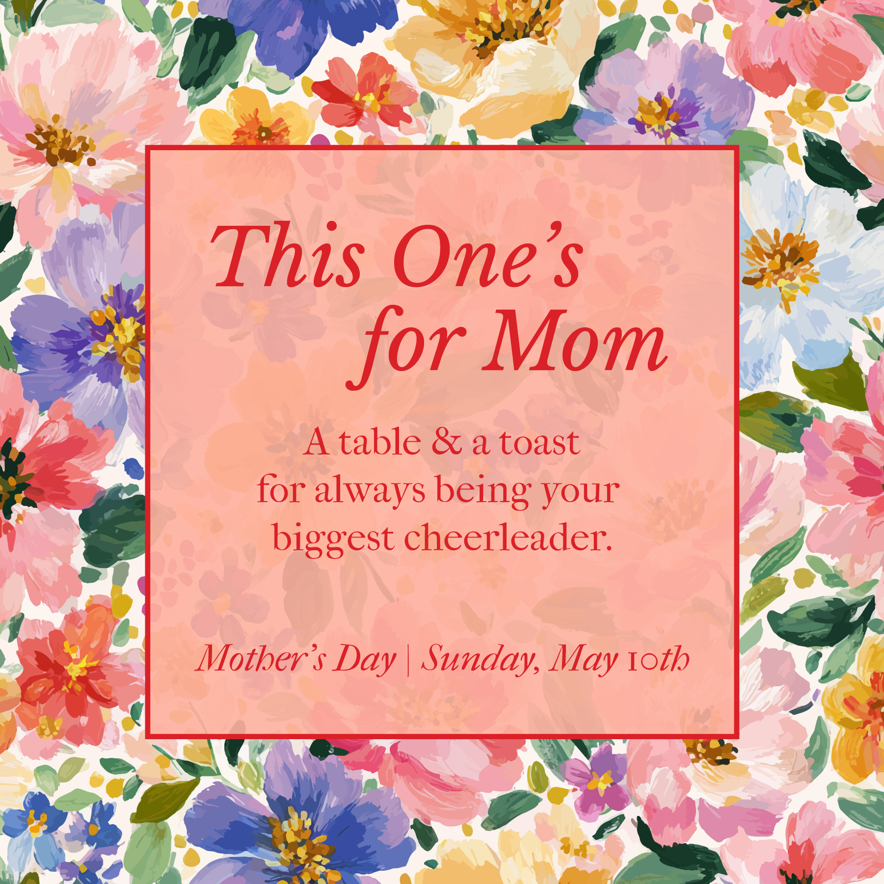 Mother&amp;#8217;s Day